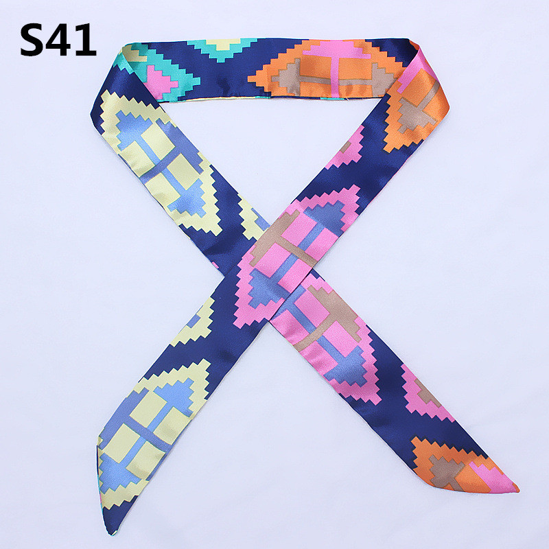 47 cores marca bandana pequeno - Scarf Silk Square avaliação e preço