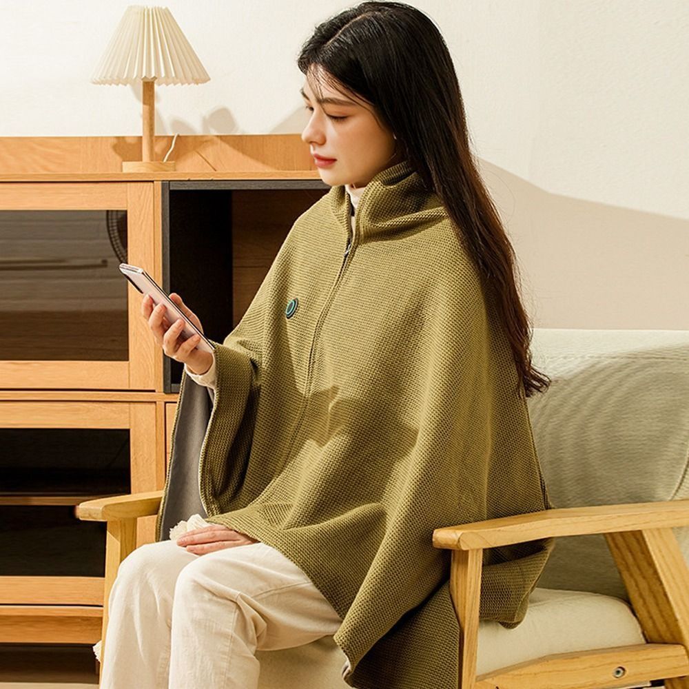 Manta Elétrica USB Aquecida Po - Woven Scarf Blanket avaliação e preço