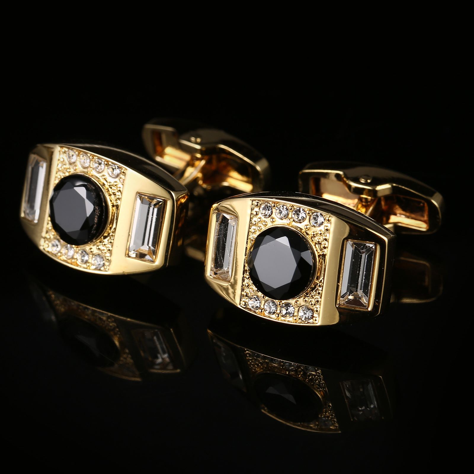 Abotoaduras de alta qualidade, - Tie Bar Set Gift avaliação e preço