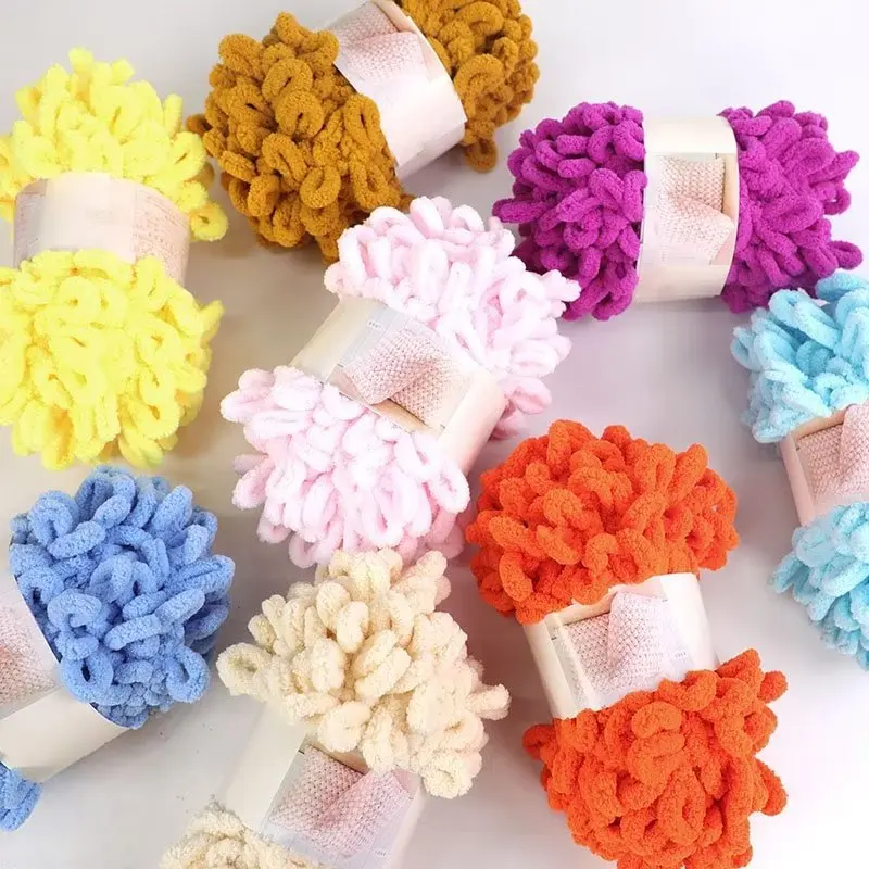 100g/bola dedo laço fio fio in - Woven Scarf Blanket avaliação e preço