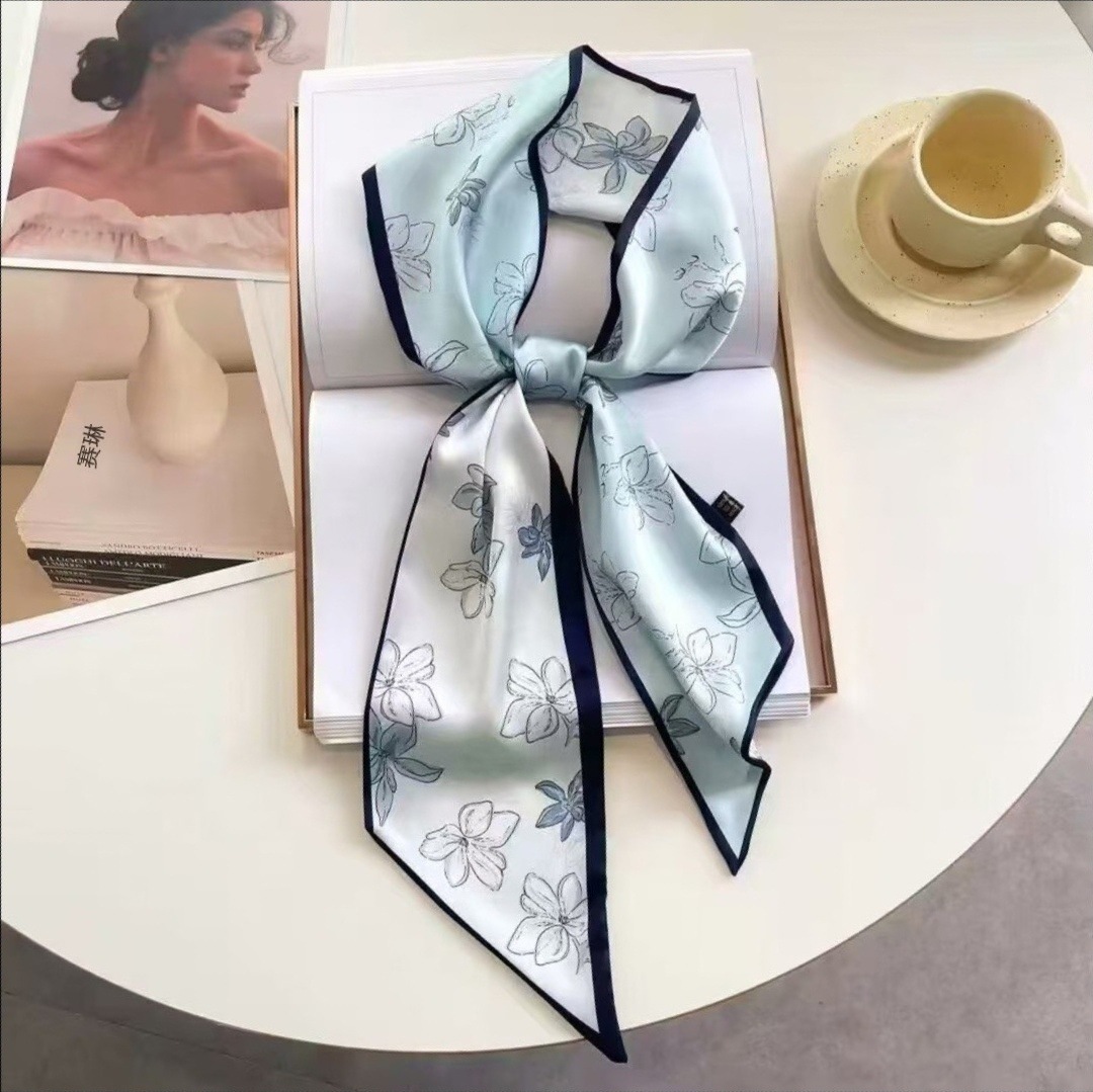 Lenço Quadrado de Seda Luxuoso - Silk Tie Striped avaliação e preço