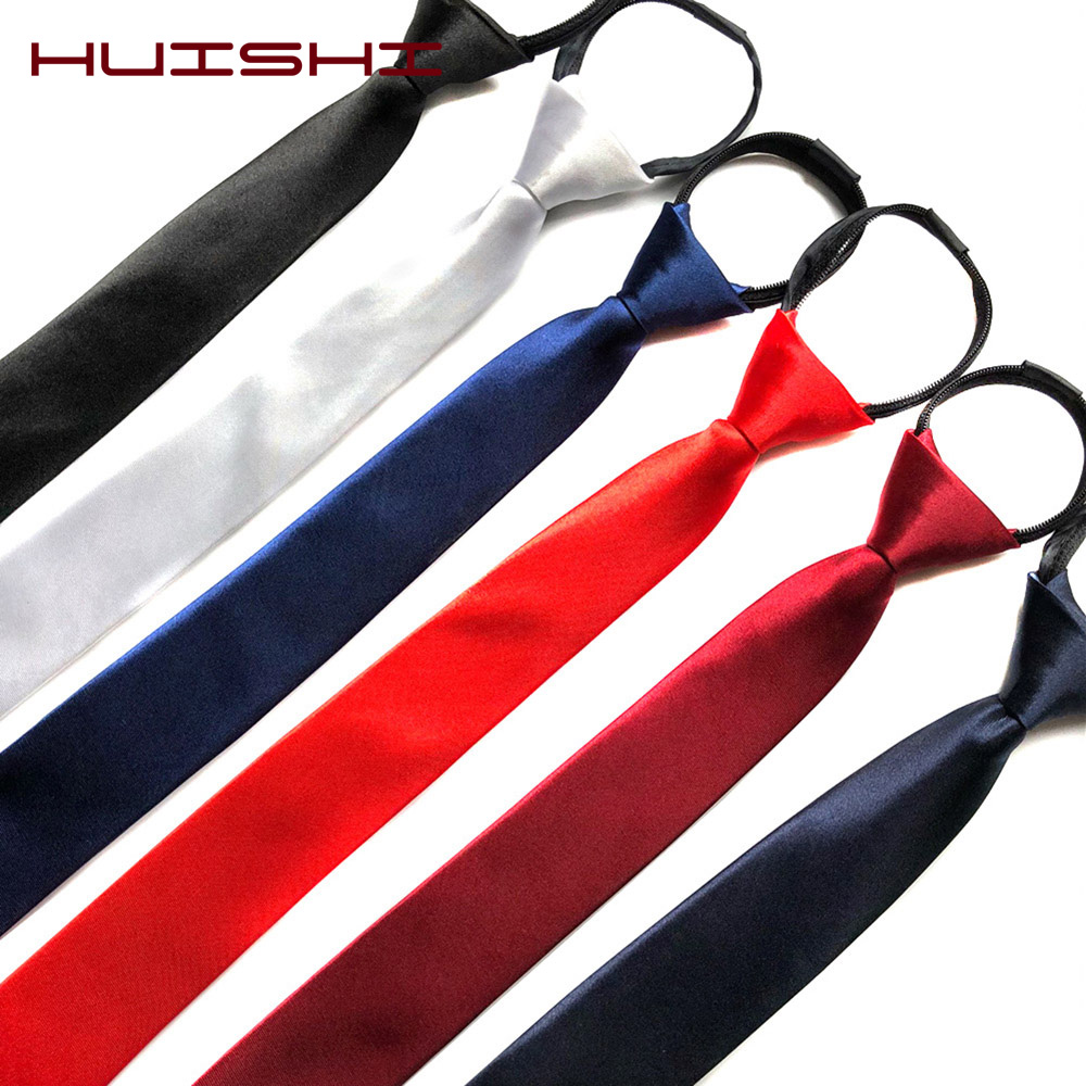 Huishi pré-amarrado zíper grav - Skinny Tie Men avaliação e preço