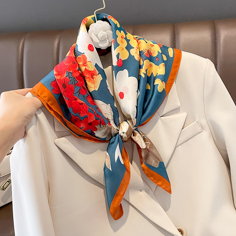 70x70cm lenço de seda quadrado - Scarf Silk Square avaliação e preço