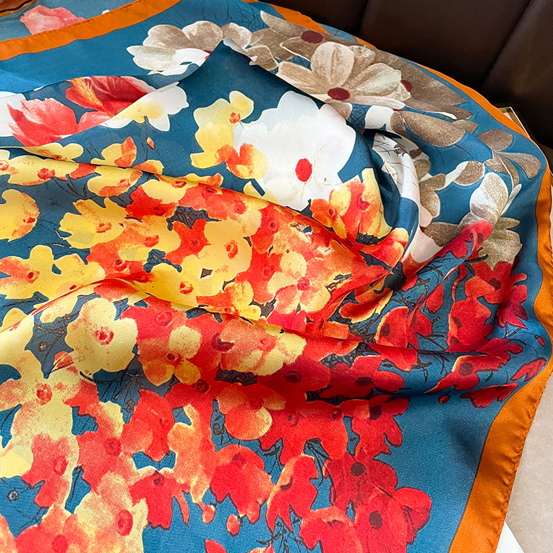 70x70cm lenço de seda quadrado - Scarf Silk Square avaliação e preço