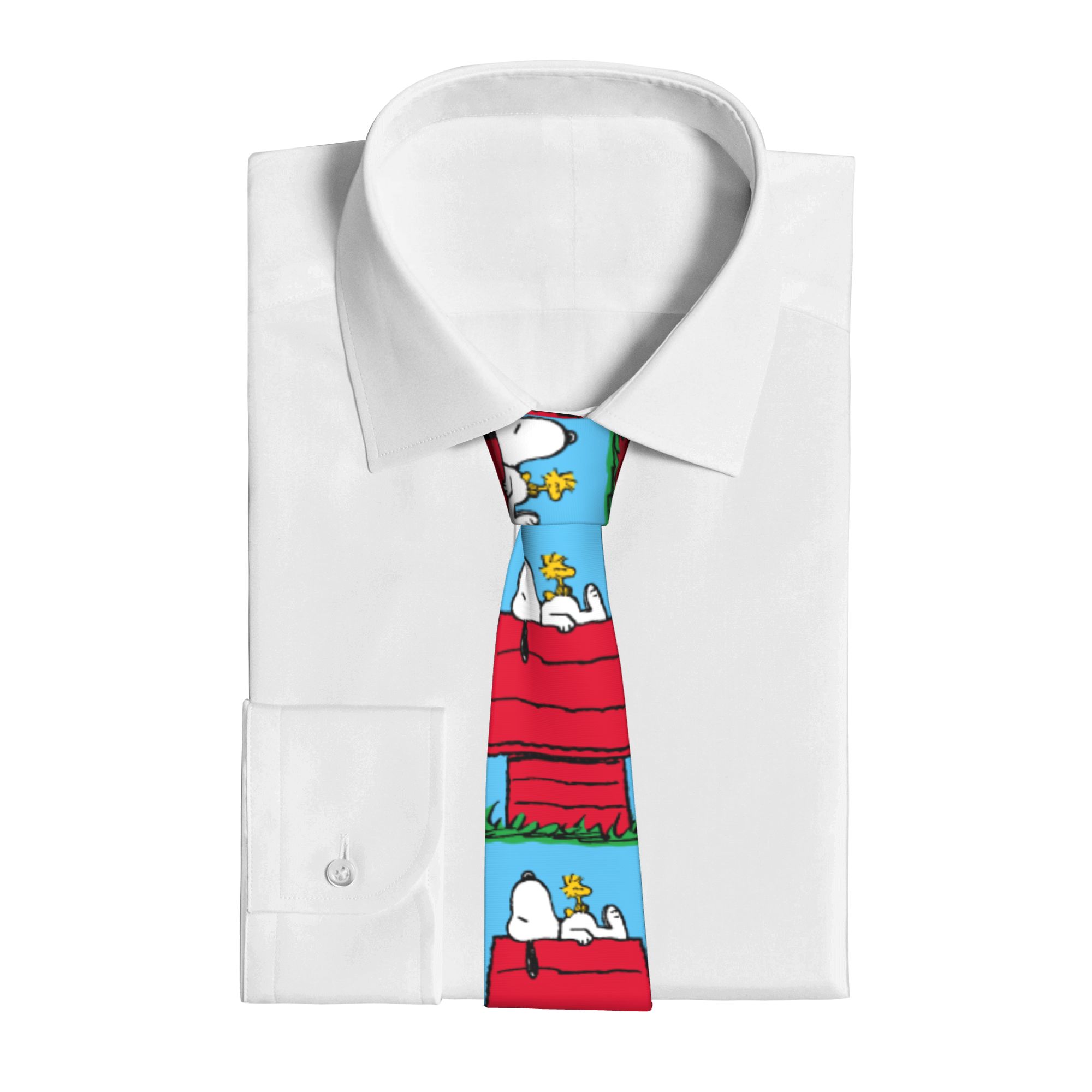 Gravatas Unissex Snoopy Woodst - Skinny Tie Men avaliação e preço