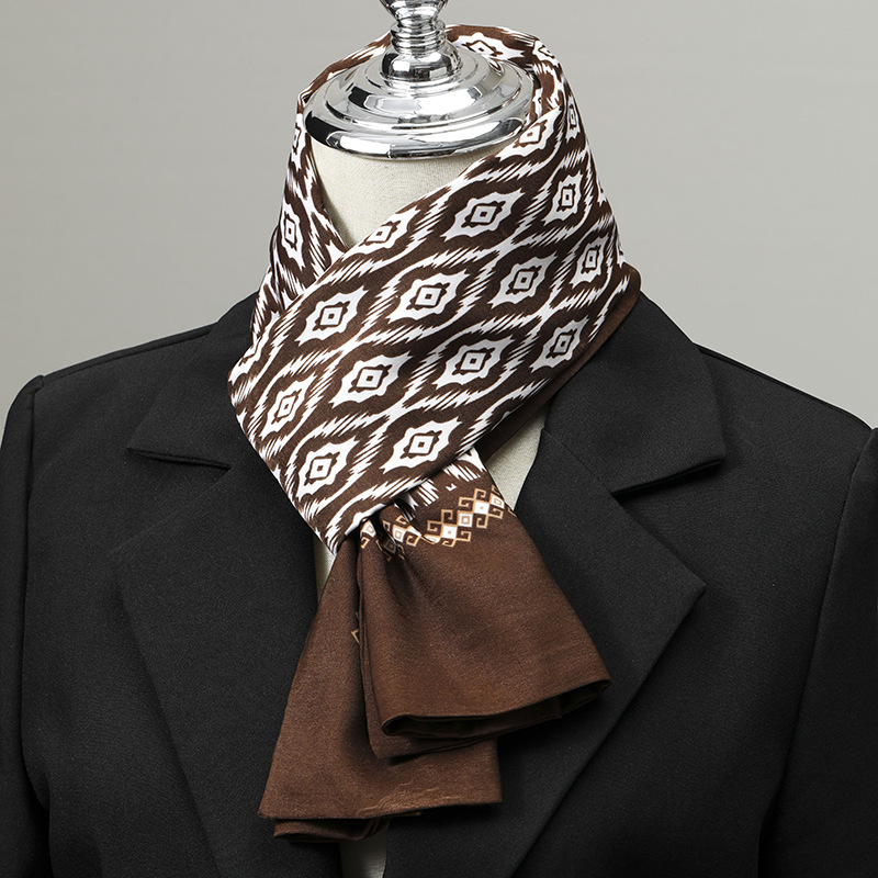 Lenço masculino imitação de se - Scarf Silk Square avaliação e preço