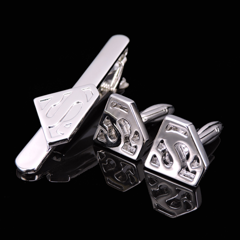 Conjunto de abotoaduras e clip - Tie Bar Set Gift avaliação e preço