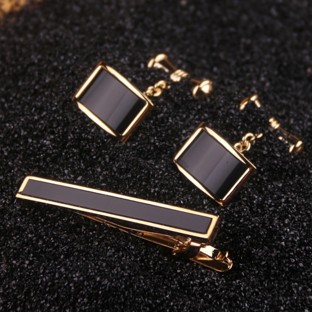 Conjunto de Prendedor de Grava - Tie Bar Set Gift avaliação e preço